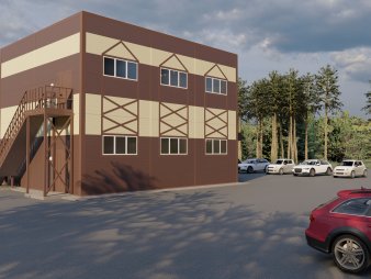 Магазин из сэндвич-панелей