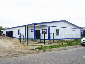 Магазин-склад из сэндвич панелей