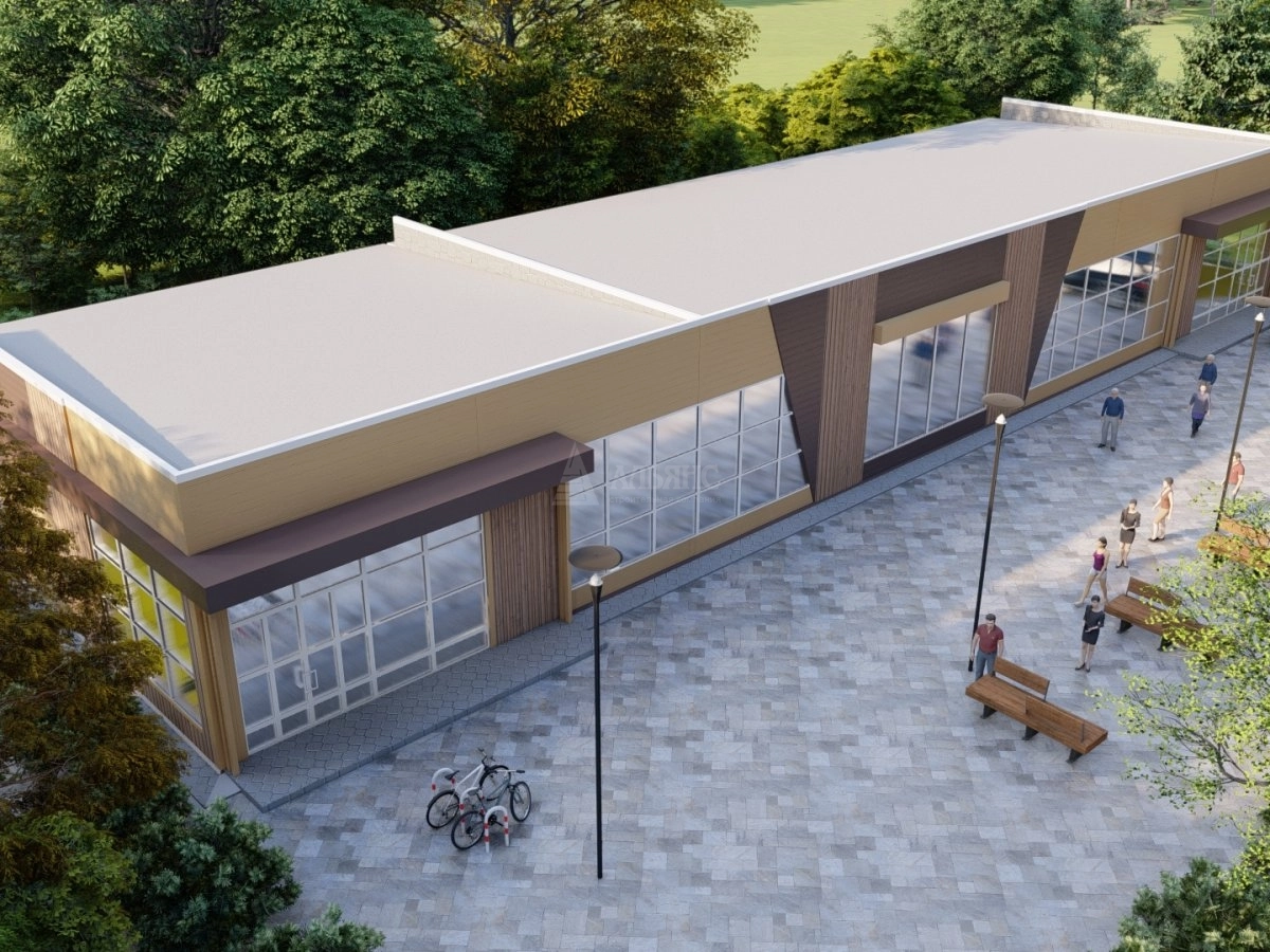 3D визуализация Придорожное кафе из сэндвич-панелей - фото 3